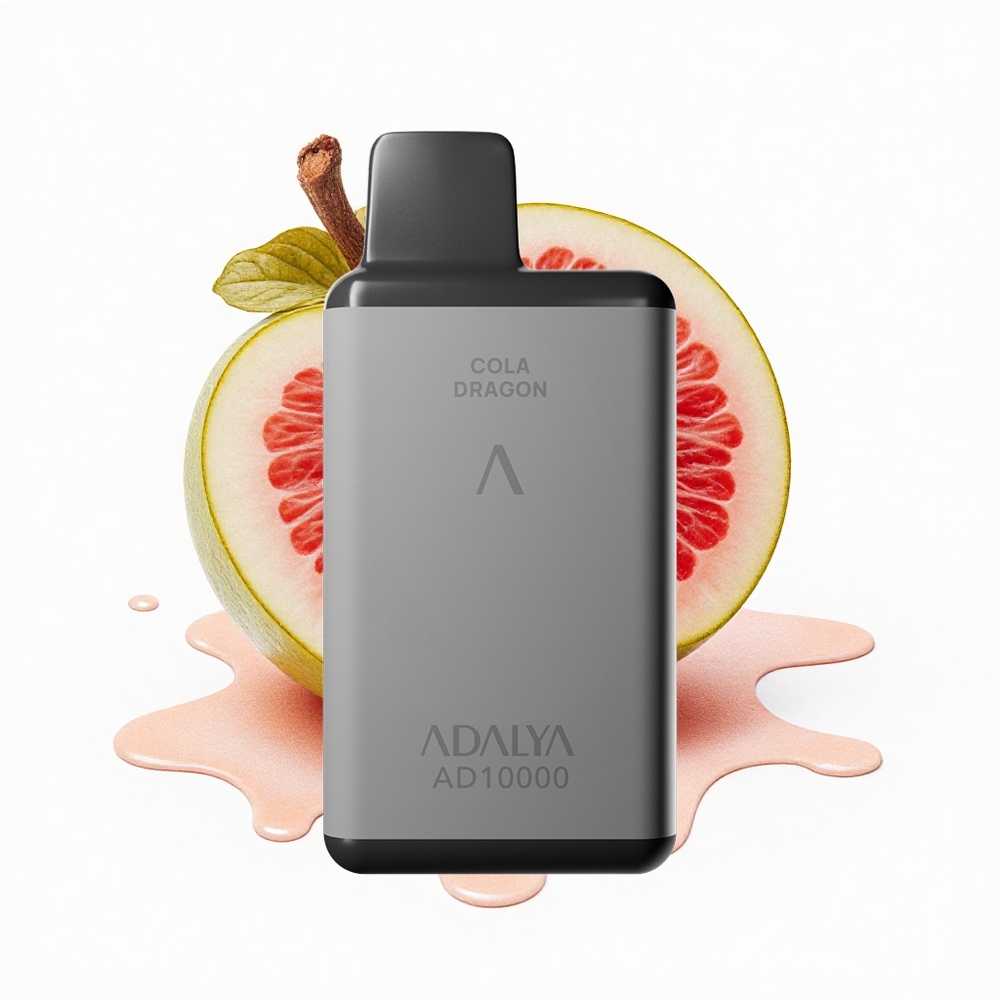 Adalya AD 10000 Puffs Cola Drache Weltraumgrau USB-C Sandstrahl