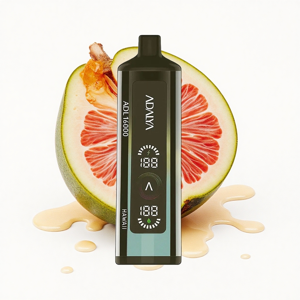 Adalya ADL 16000 PRO Puffs Hawaii Stahlpfeife Farbverlauf Digital