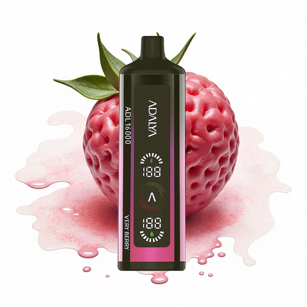 Adalya ADL 16000 PRO Puffs Sehr Beere Stahlrohr Digital