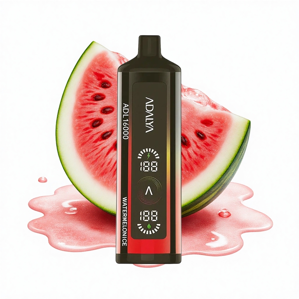 Adalya ADL 16000 PRO Puffs Wassermelone Eis Stahlrohr Digital