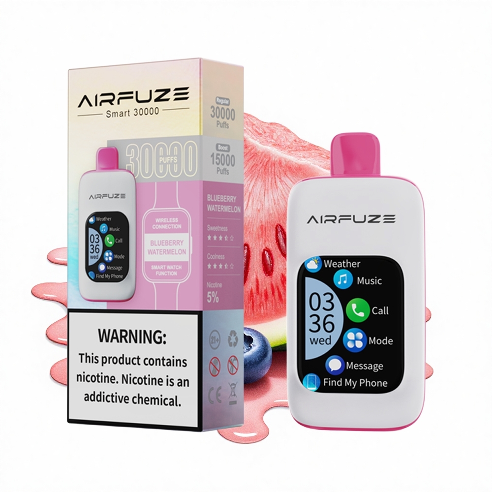 AirFuze Smart 30000 Puffs Blaubeere Wassermelone Smart 900mAh Typ-C