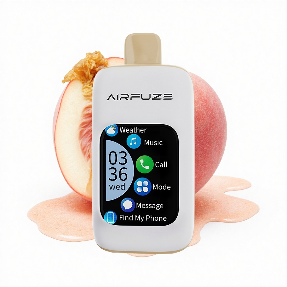 AirFuze Smart 30000 Puffs Saftiger Pfirsich 900mAh Typ-C Touch