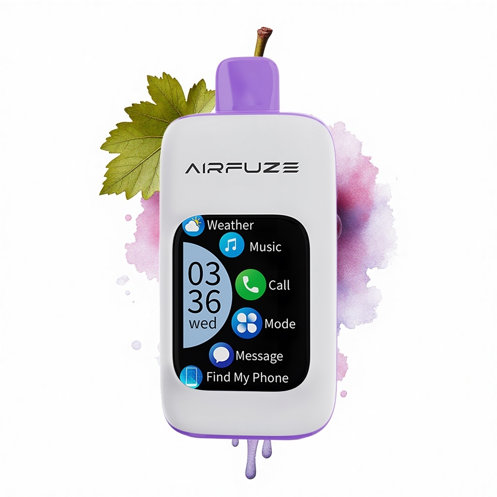 AirFuze Smart 30000 Puffs Traubensaft-Explosion 5% 900mAh Typ-C