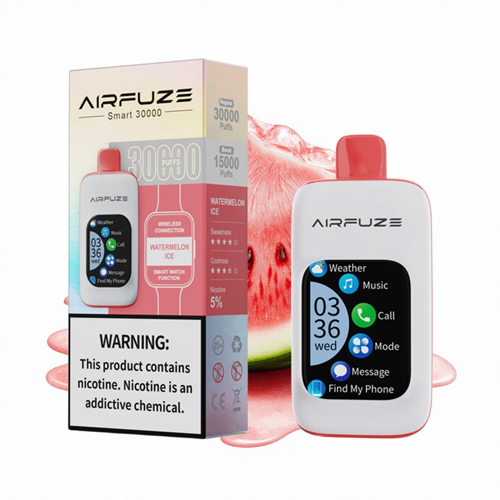 AirFuze Smart 30000 Puffs Wassermelonen-Eis Smart 900mAh Touch