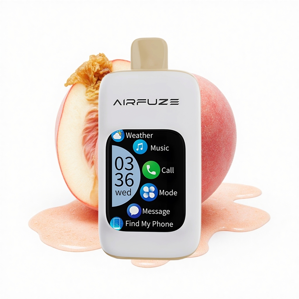 AirFuze Smart Pro 40000 Puffs Saftiger Pfirsich 900mAh Boost Musik