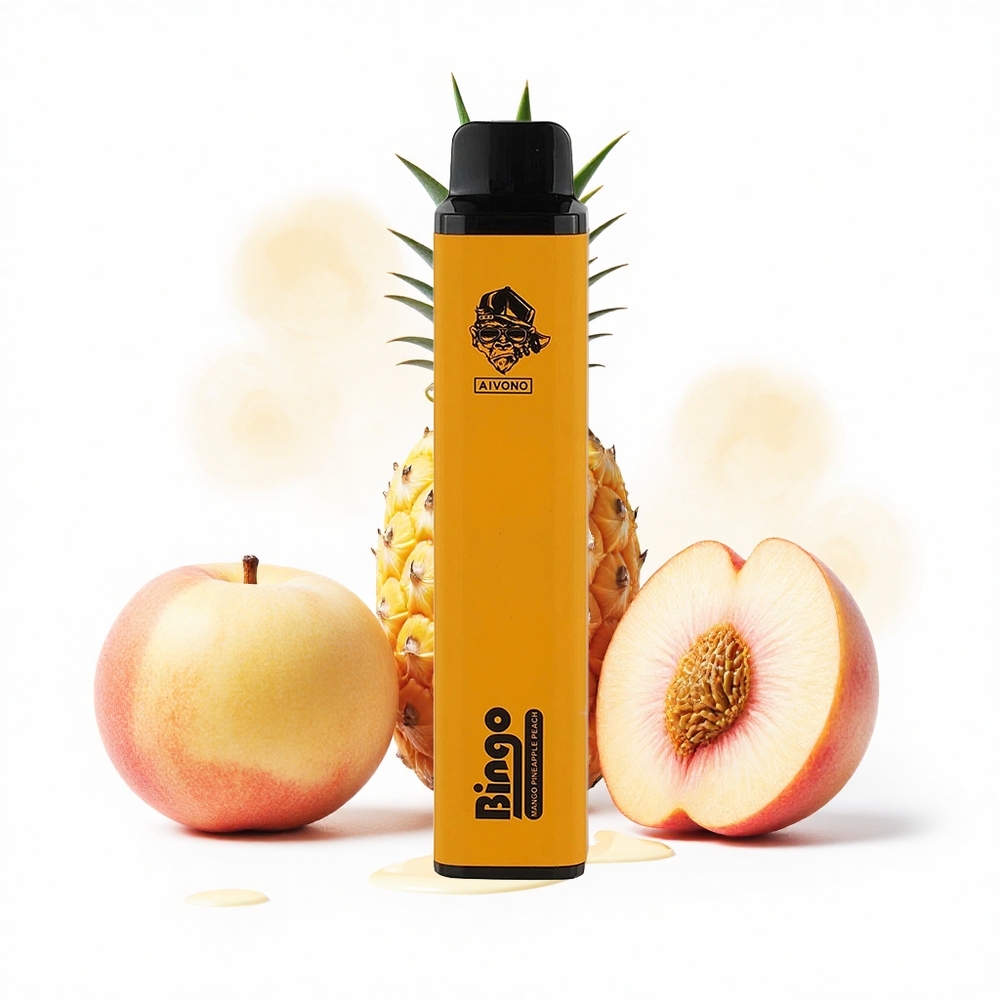 Aivono Aim Bingo 4000 Puffs Ananas-Pfirsich Kompakt 1000mAh 10mL