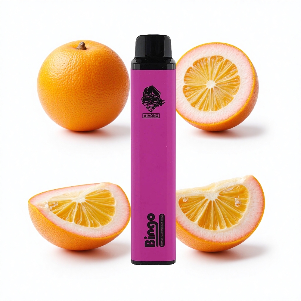 Aivono Aim Bingo 4000 Puffs Orangen-Maracuja-Guave Kompakt 1000mAh 10mL