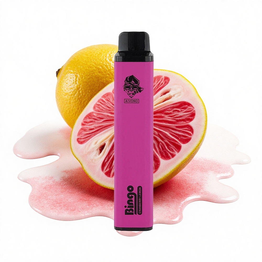Aivono Aim Bingo 4000 Puffs Preiselbeere Zitrone Kompakt 1000mAh