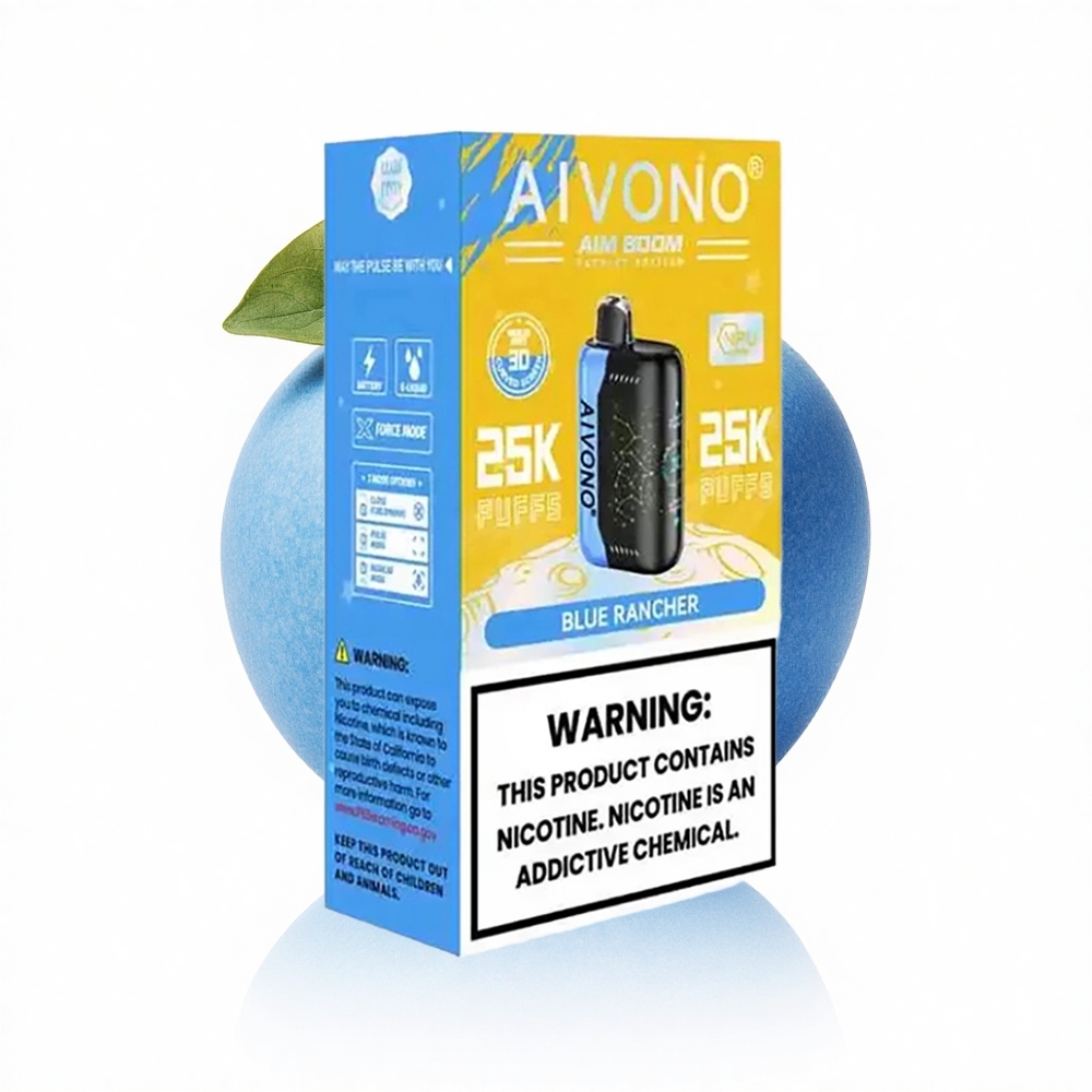 Aivono Aim Boom 25000 Puffs Blauer Rancher 28ml Typ-C 650mAh