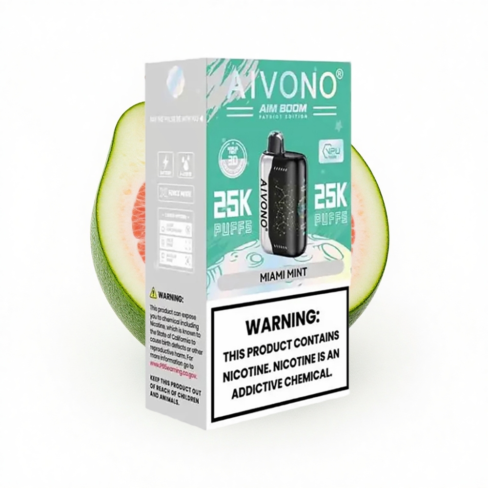 Aivono Aim Boom 25000 Puffs Münchner Minze 28ml Typ-C 90g