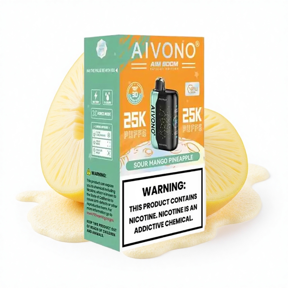 Aivono Aim Boom 25000 Puffs Sauer Mango Ananas 650mAh Typ-C