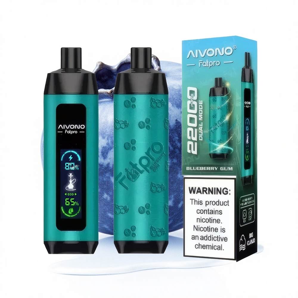 Aivono Aim Fatpro 22000 Puffs Blaubeerpistole Eco-Glyzerin 28ml Dual