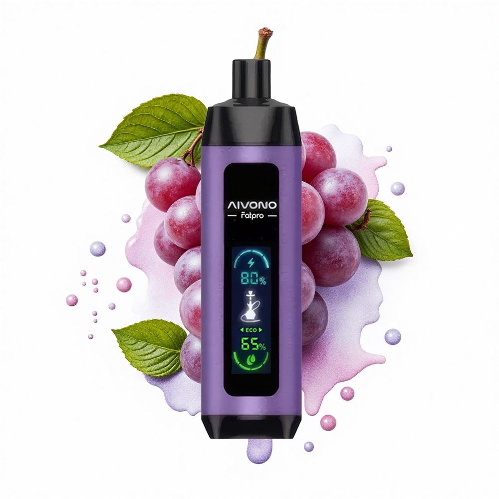Aivono Aim Fatpro 22000 Puffs Traubenminze 28ml Dual Modes