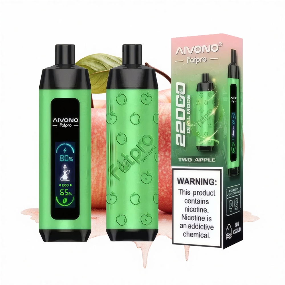 Aivono Aim Fatpro 22000 Puffs Zwei Apfel EcoBoost 28ml