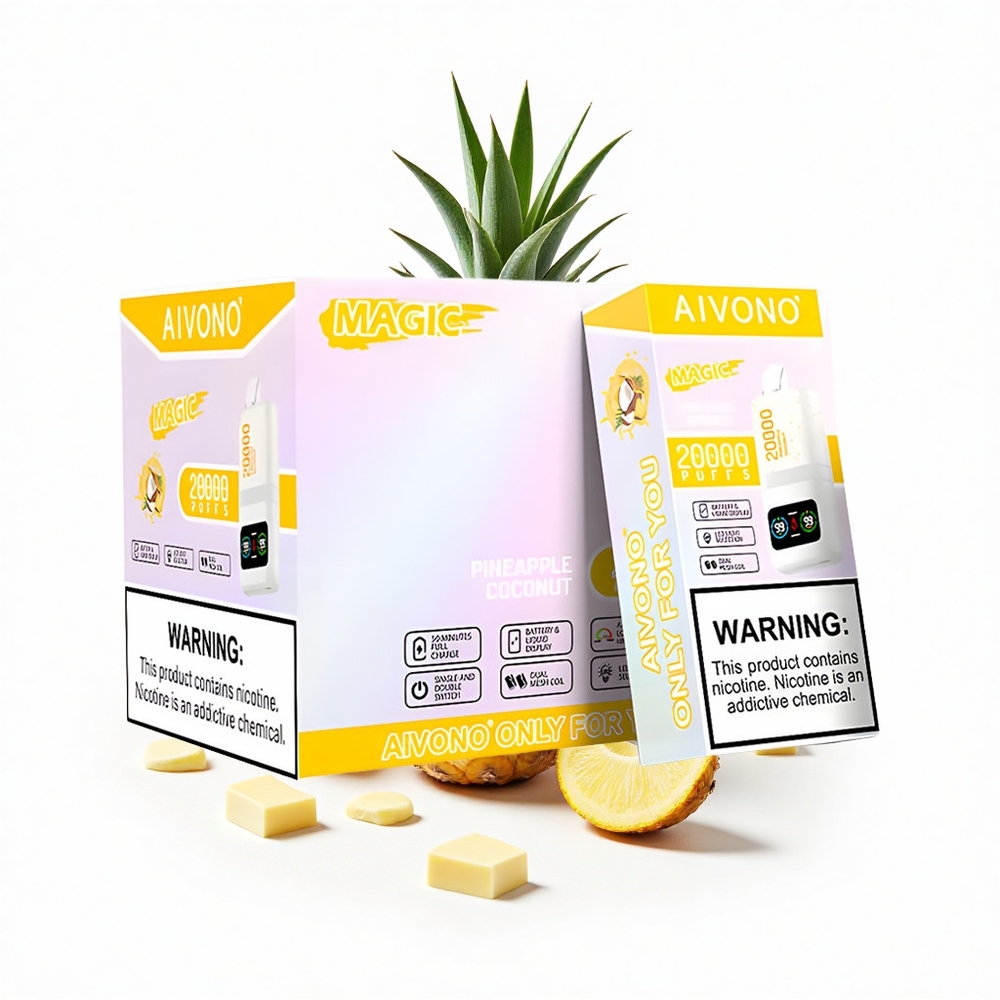 Aivono Aim Magic 20000 Puffs Ananas Kokos Dual Mesh LCD