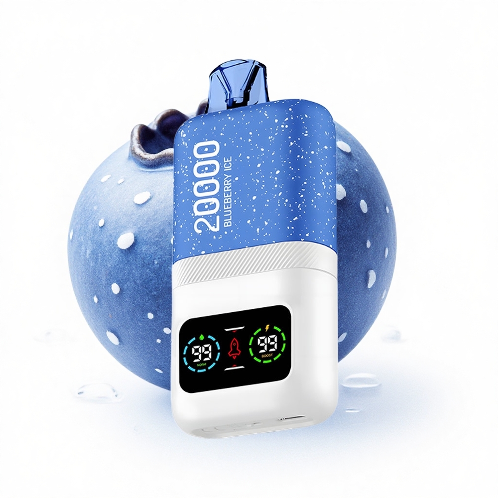Aivono Aim Magic 20000 Puffs Blaubeer-Eis Dual Mesh Typ-C LCD