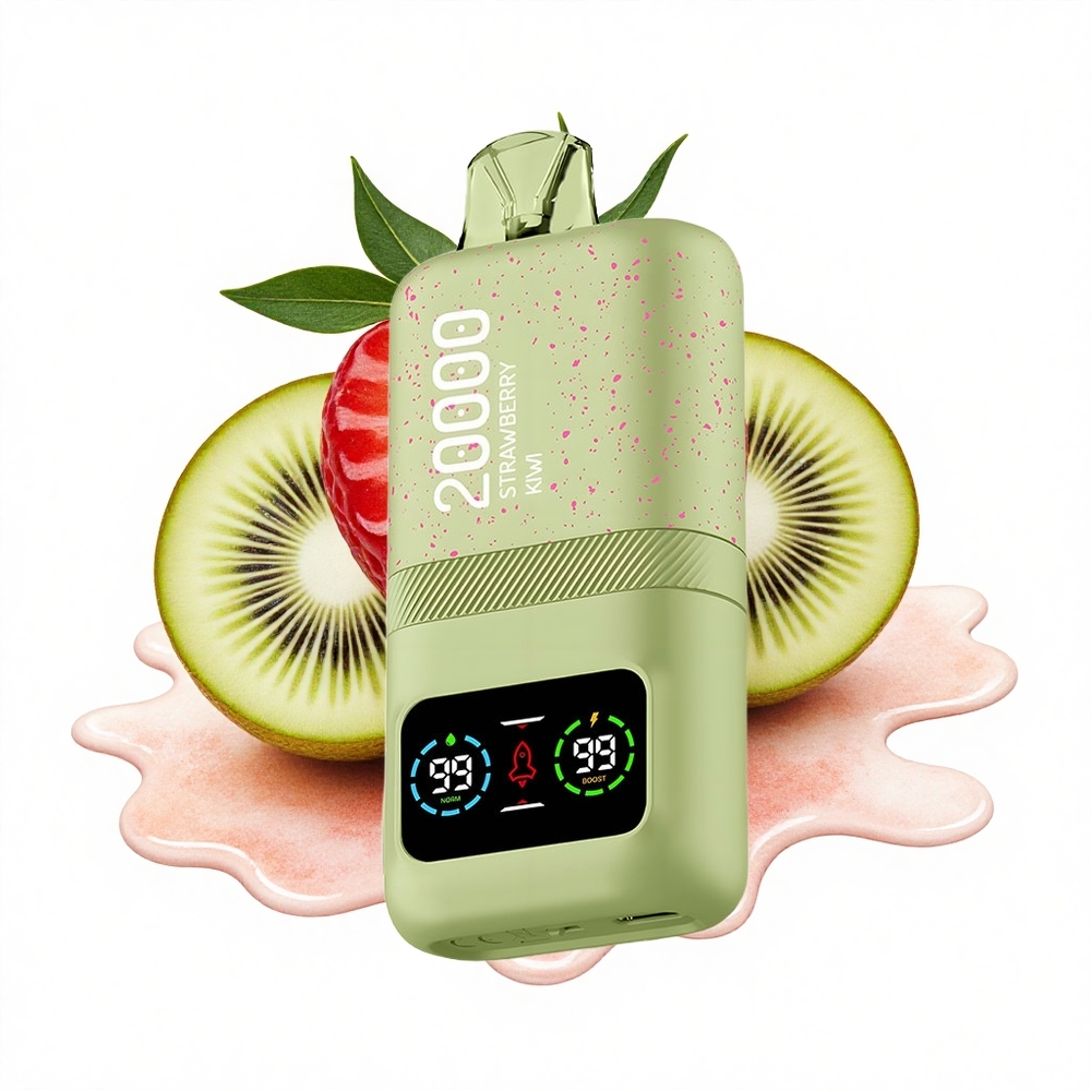 Aivono Aim Magic 20000 Puffs Erdbeer-Kiwi Dual Mesh LCD Typ-C