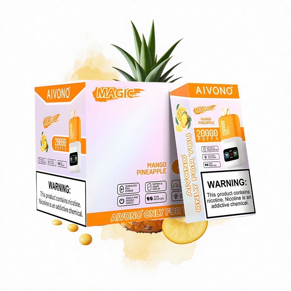 Aivono Aim Magic 20000 Puffs Mango Ananas Dual Mesh LCD Typ-C