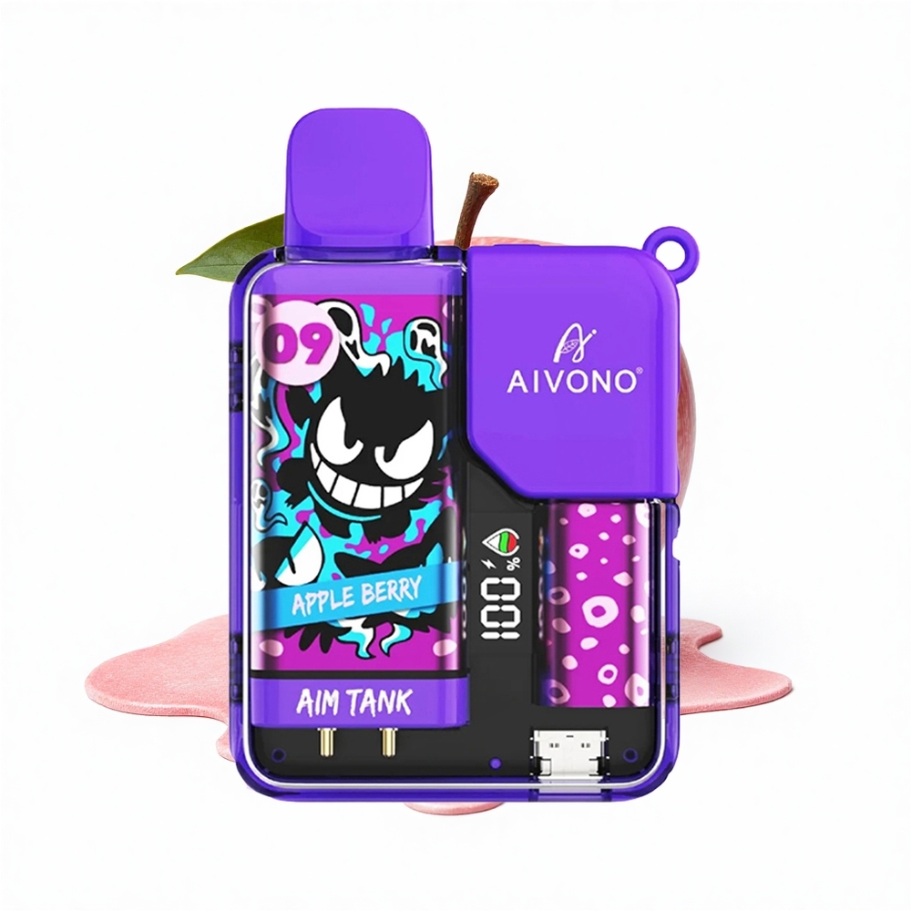 Aivono Aim Tank 9500 Puffs Apfelbeere 18ml 650mAh 1.2ohm
