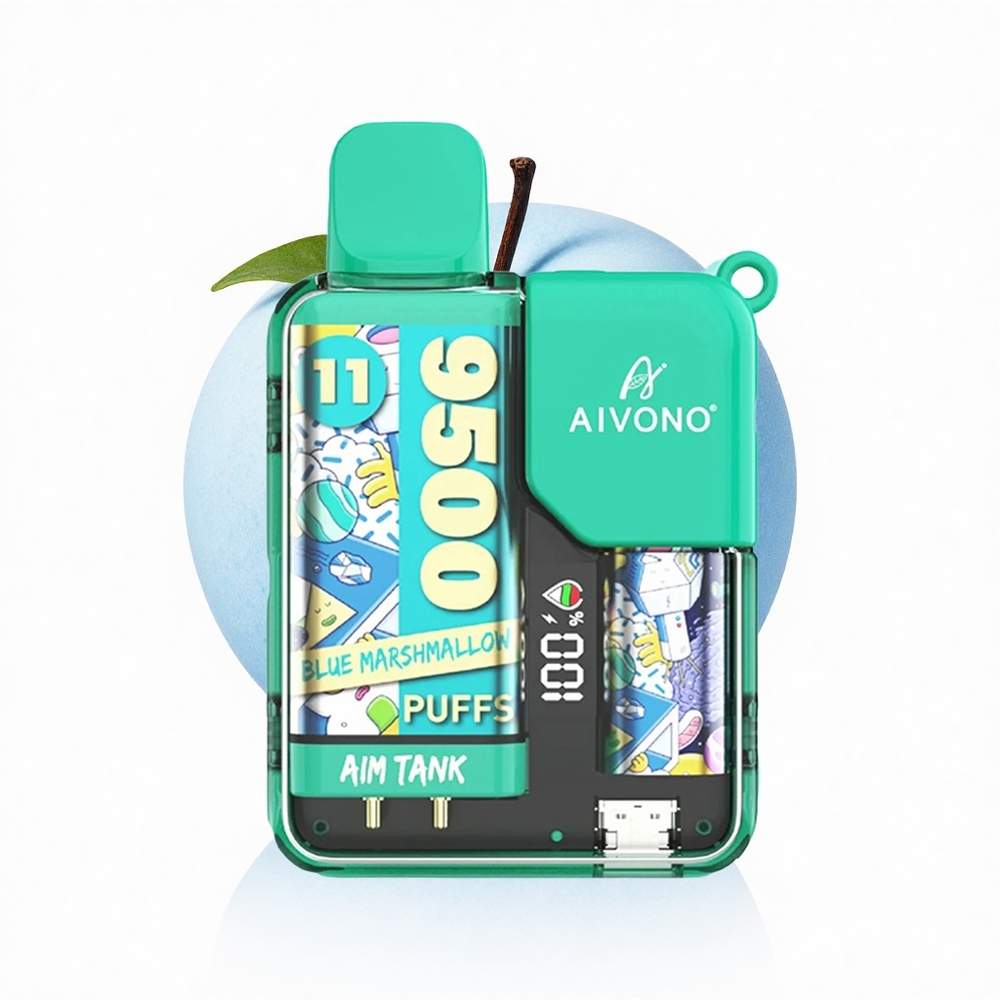 Aivono Aim Tank 9500 Puffs Blaue Marshmallow 18ml 650mAh LCD