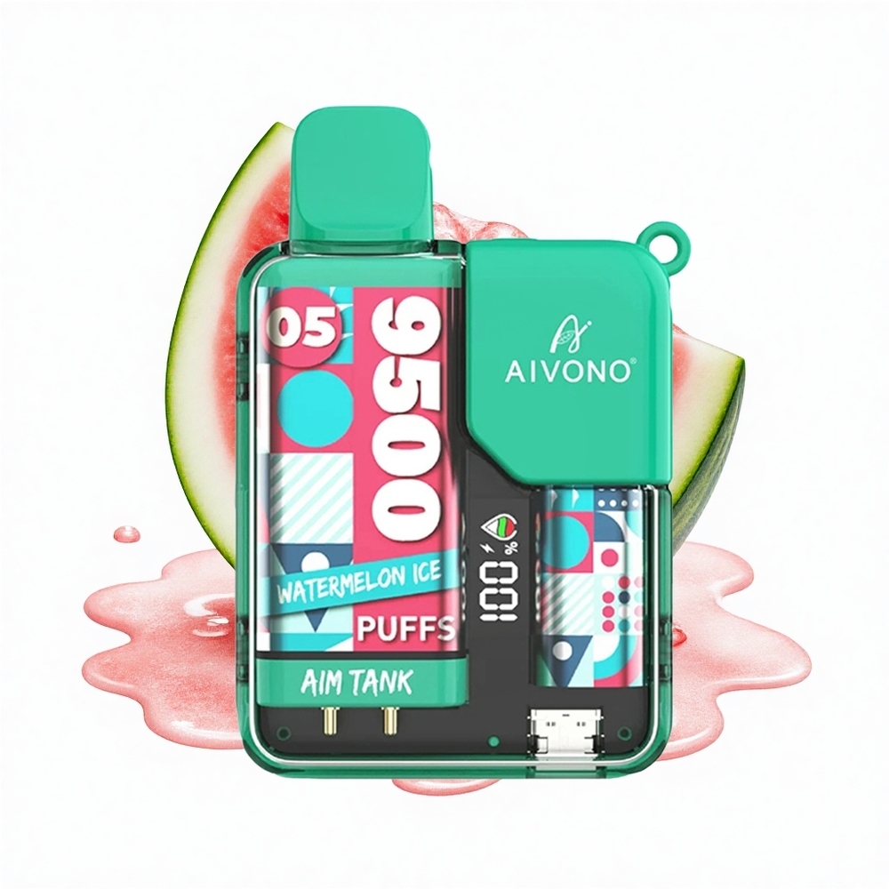 Aivono Aim Tank 9500 Puffs Wassermelone Eis 18ml LCD 650mAh