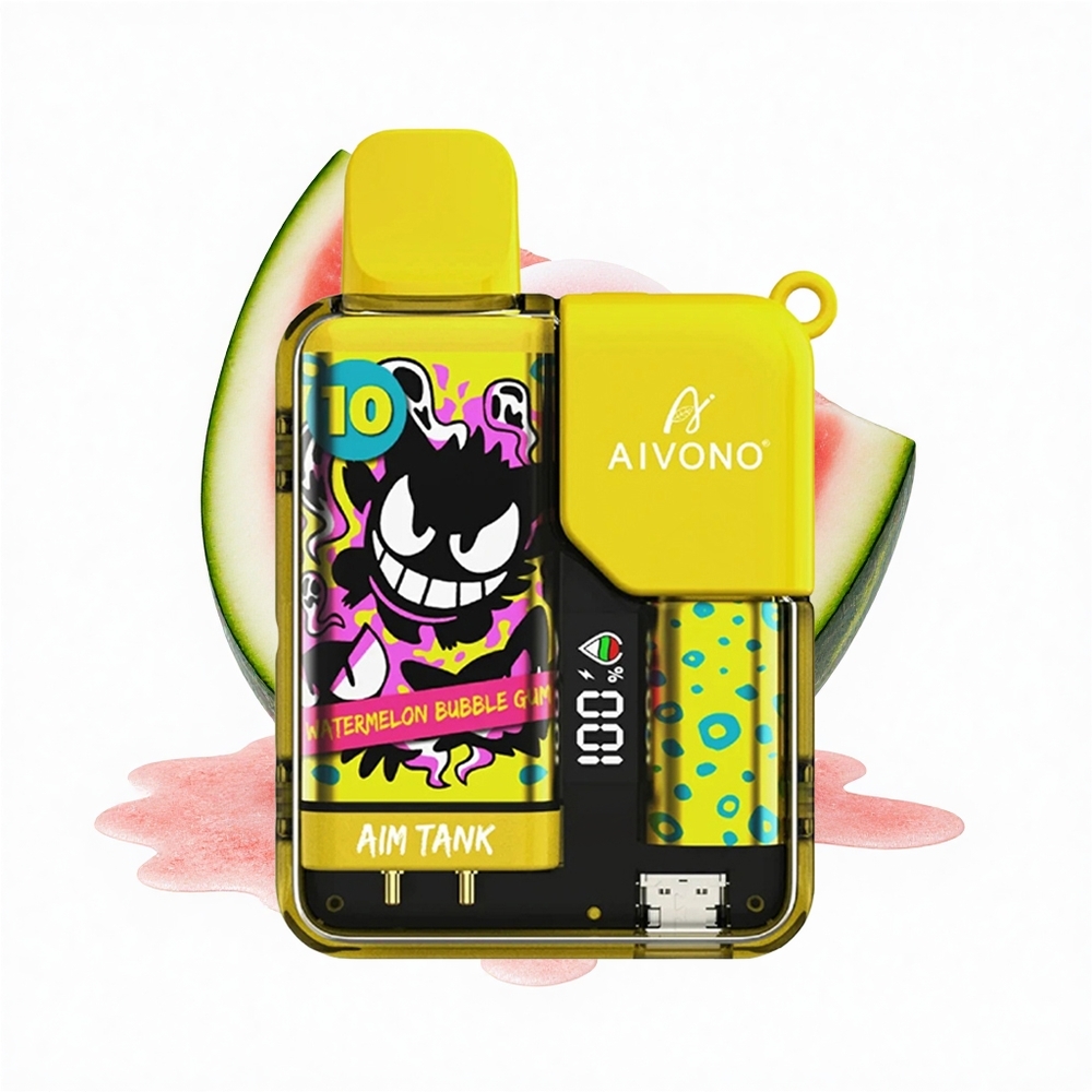Aivono Aim Tank 9500 Puffs Wassermelonen-Bubblegum 18ml 650mAh LCD