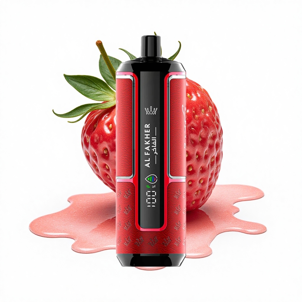 Al Fakher Crown Bar 15K Hypermax Erdbeer-Punsch 22ml Kompakt