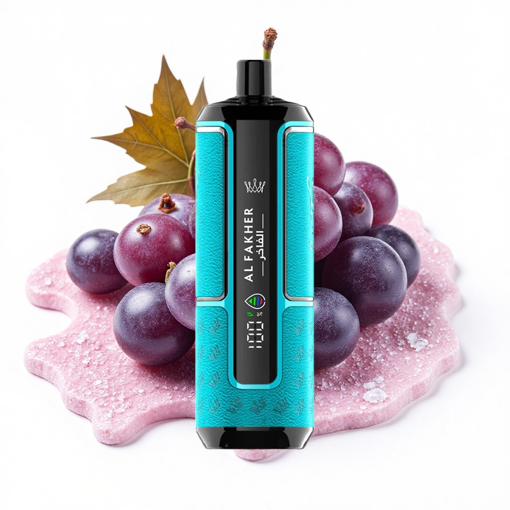 Al Fakher Crown Bar 15K Hypermax Schwarze Johannisbeere Eis 22ml 600mAh Typ-C