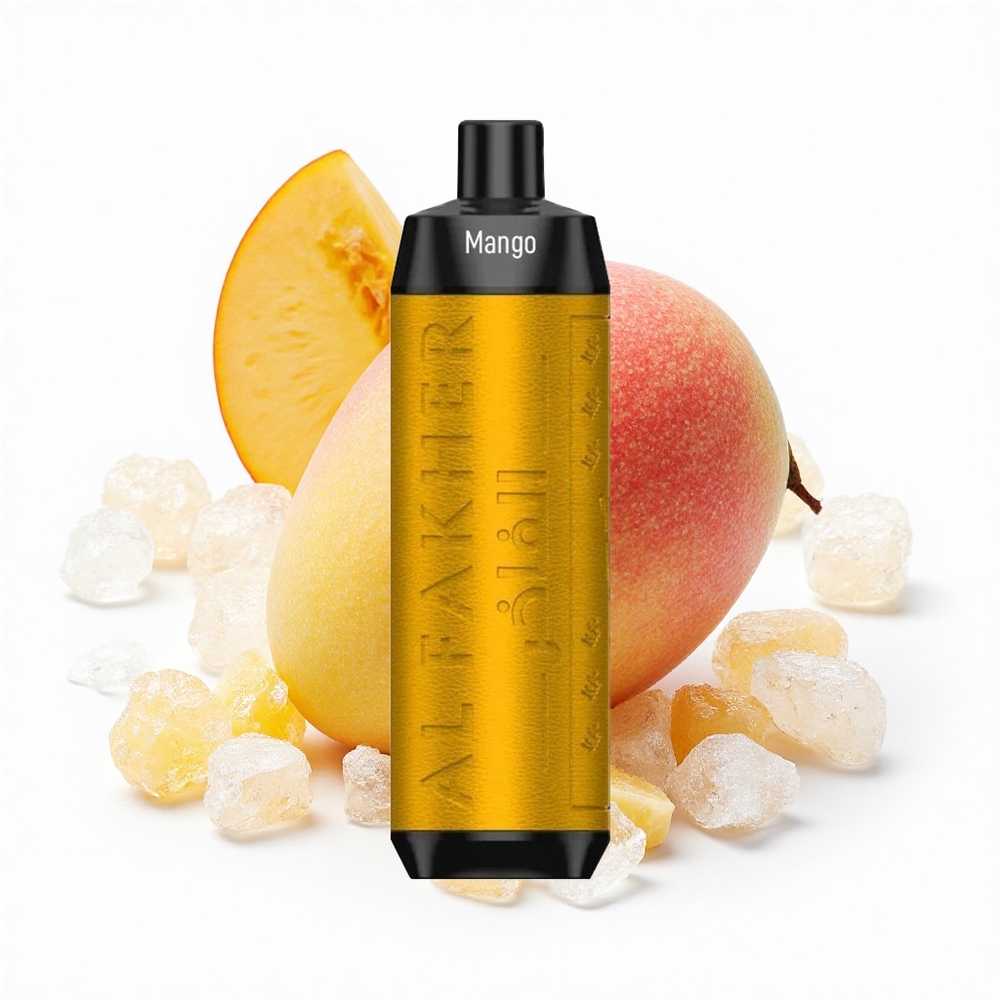 Al Fakher Crown Bar 8000 Crystal Mango-Eis 600mAh Typ-C 18ml