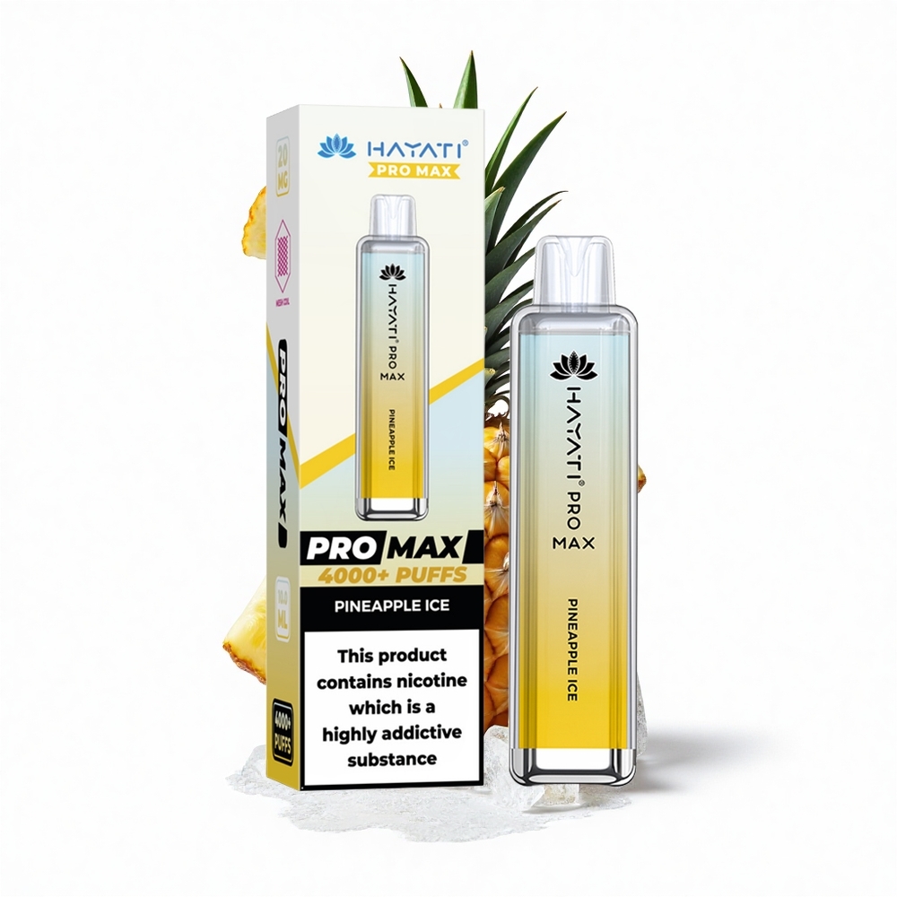 Hayati Pro Max 4000 Puffs Ananas Eis Dual Mesh 1400mAh