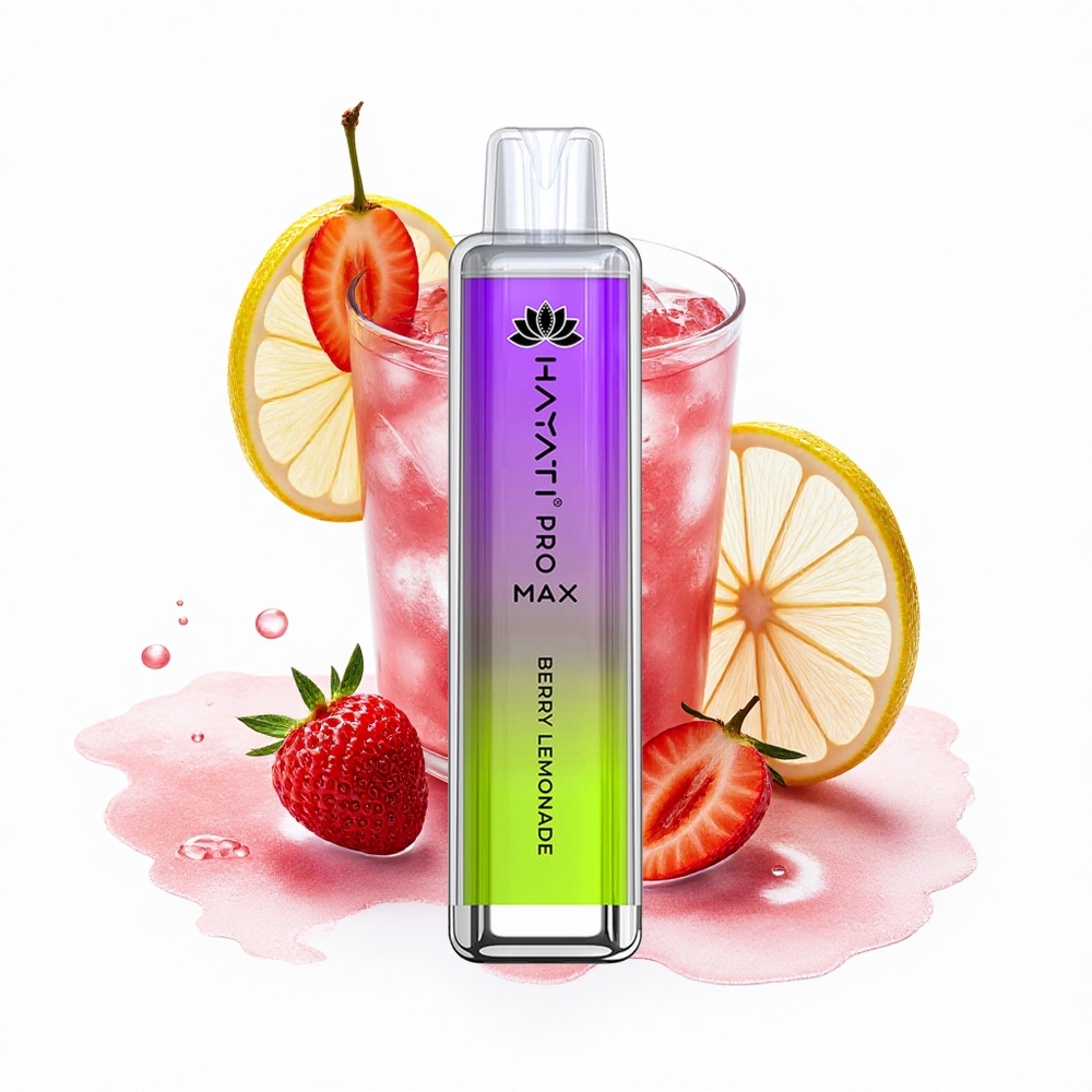 Hayati Pro Max 4000 Puffs Beerenlimonade Dual Mesh