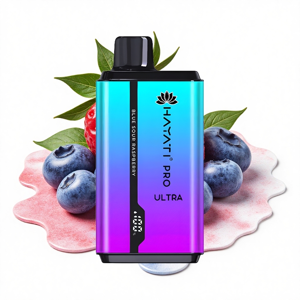 Hayati Pro Ultra 15000 Puffs Blaubeer-Himbeer-Menthol 850mAh 24ml 2%