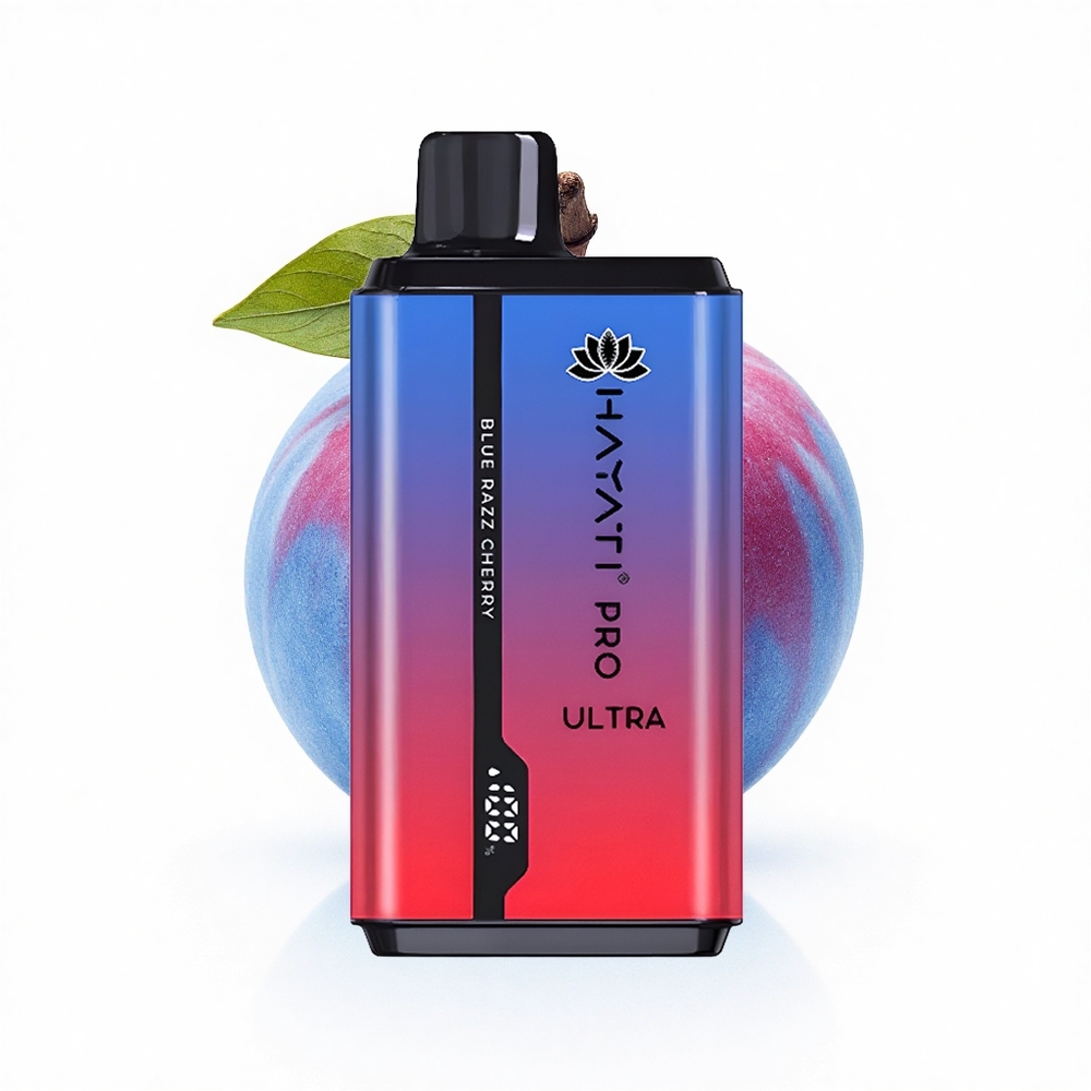 Hayati Pro Ultra 15000 Puffs Blaue Himbeer-Kirsche 850mAh