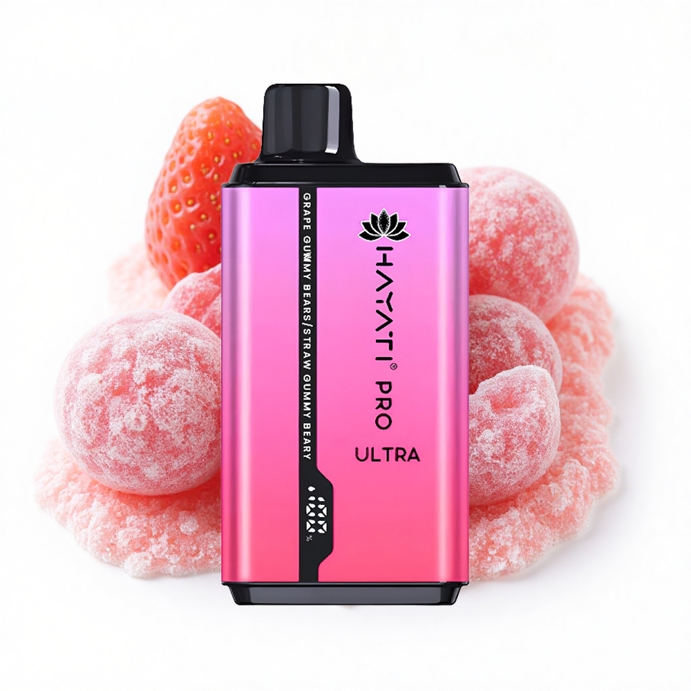 Hayati Pro Ultra 15000 Puffs Traubengummibärchen Erdbeergummibärchen 850mAh 24ml