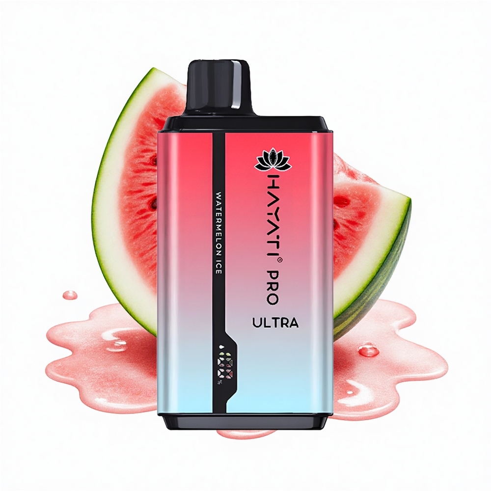 Hayati Pro Ultra 15000 Puffs Wassermelone Eis 850mAh 24ml
