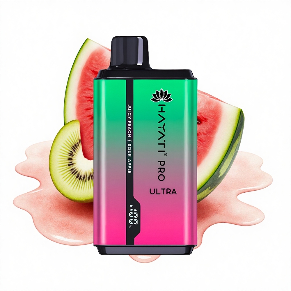 Hayati Pro Ultra 15000 Puffs Wassermelone Kiwi Maracuja 850mAh 24ml 2%