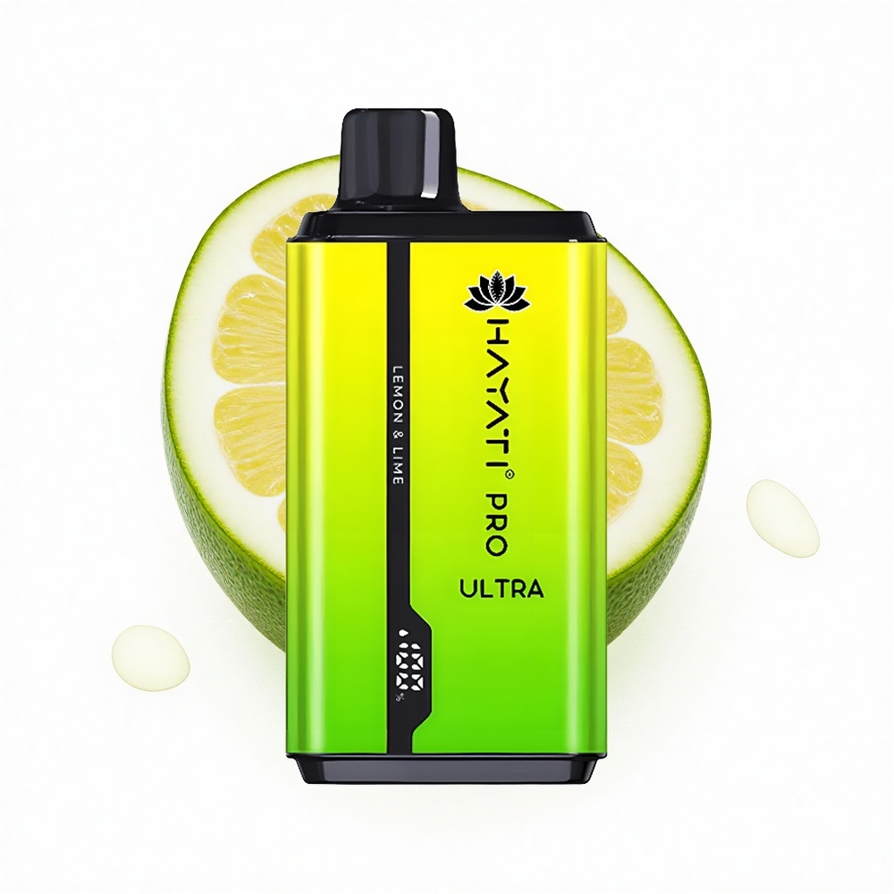 Hayati Pro Ultra 15000 Puffs Zitrone & Limette 850mAh 24ml 2%