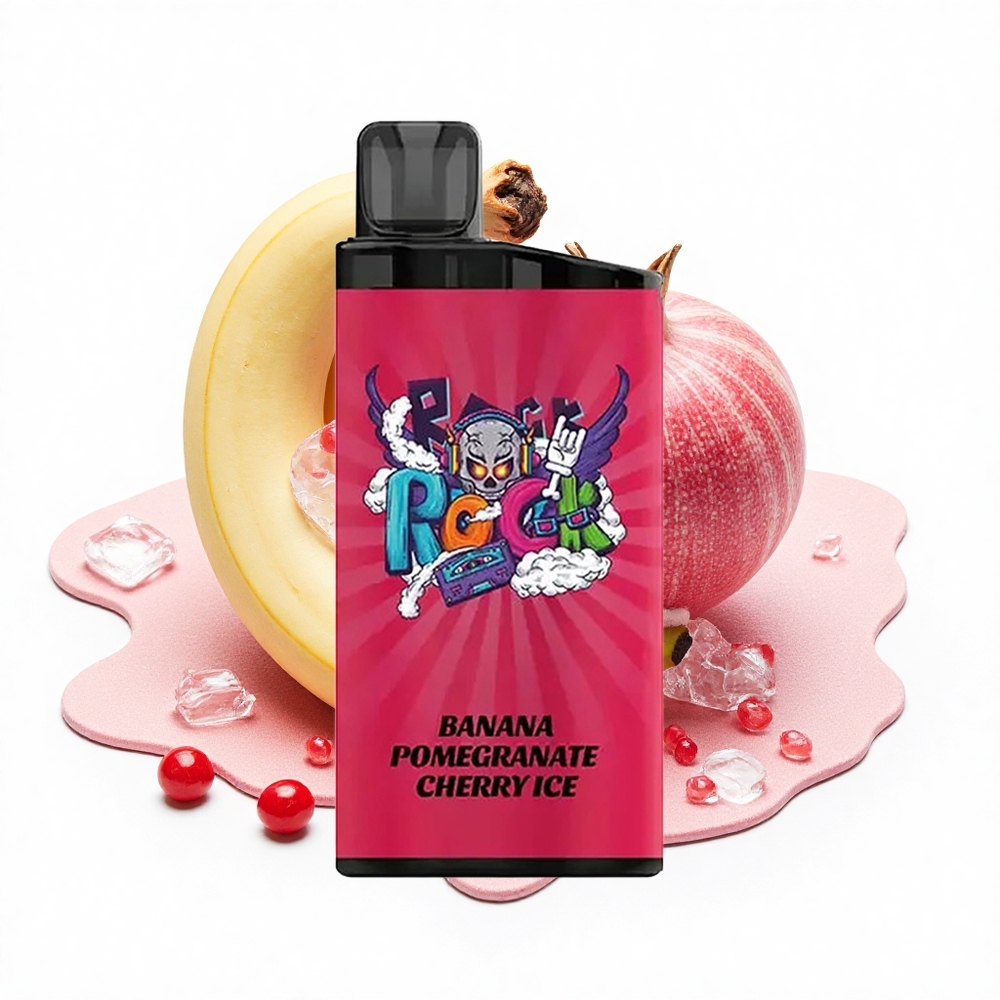 IGET Bar 3500 Puffs Banane Granatapfel Kirsche Eis 1400 mAh Mesh Coil