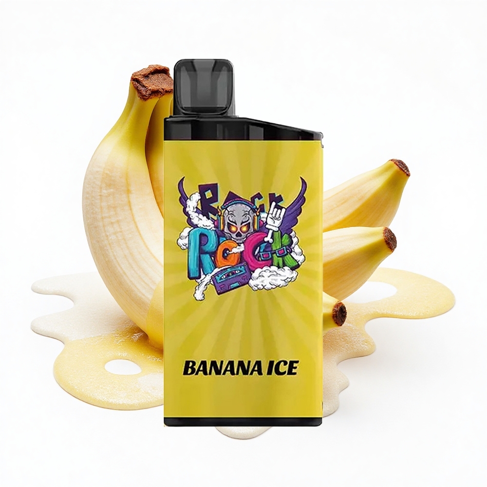 IGET Bar 3500 Puffs Bananeneis 1400 mAh Mesh