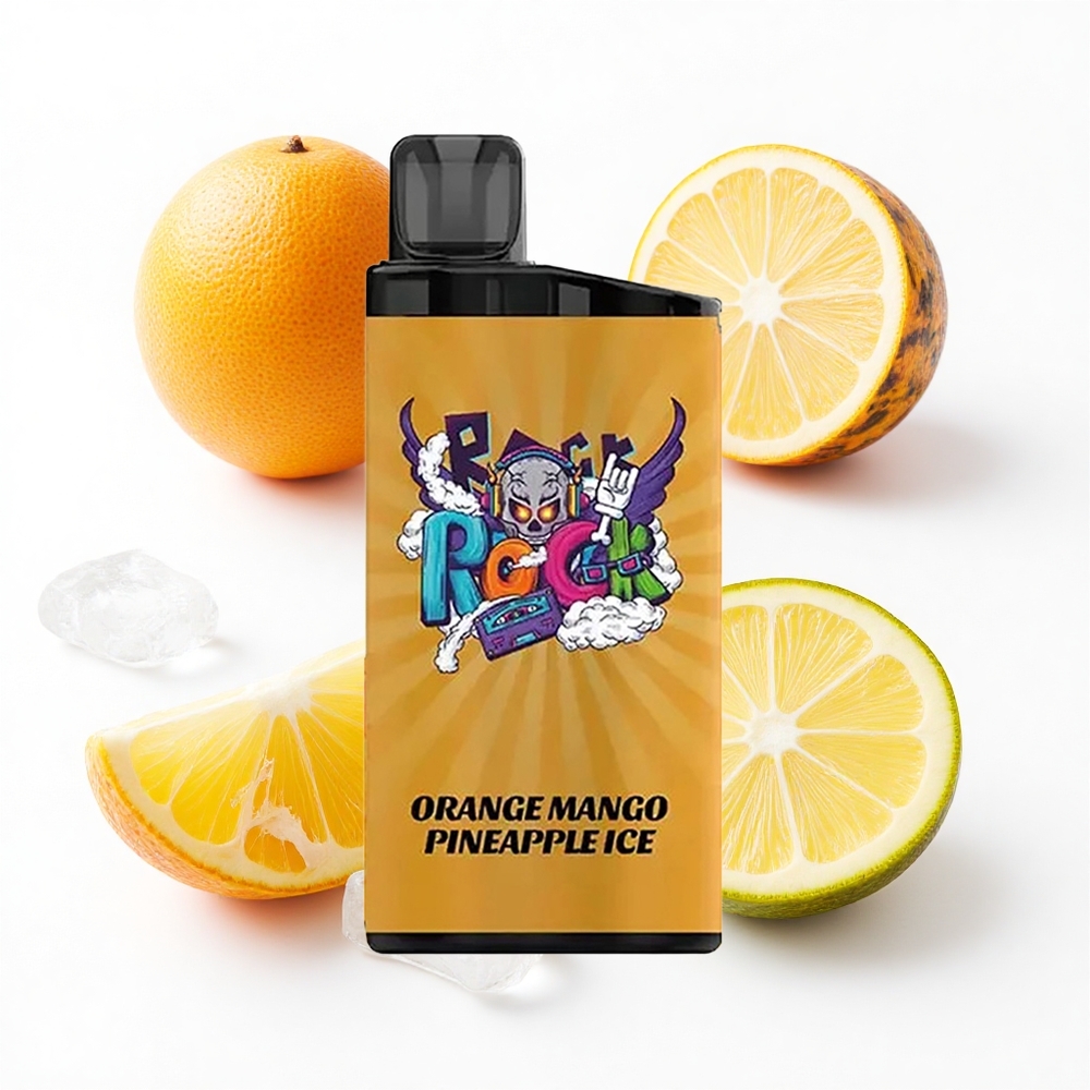 IGET Bar 3500 Puffs Orangen-Mango-Ananas-Eis 1400 mAh Mesh Coil PC+ALU