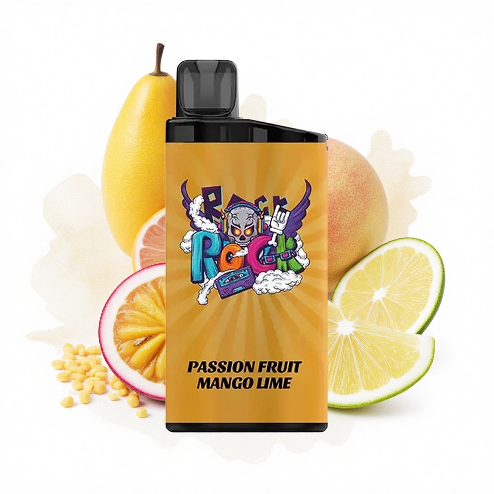 IGET Bar 3500 Puffs Passionsfrucht Mango Limette 1400 mAh 1.2 Ohm Mesh