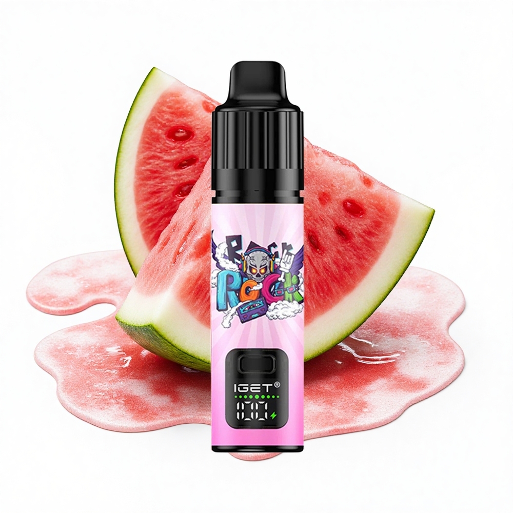 IGET BAR PLUS S3 POD 10000 Puffs Erdbeer-Wassermelonen-Eis 5% Mesh 18ml