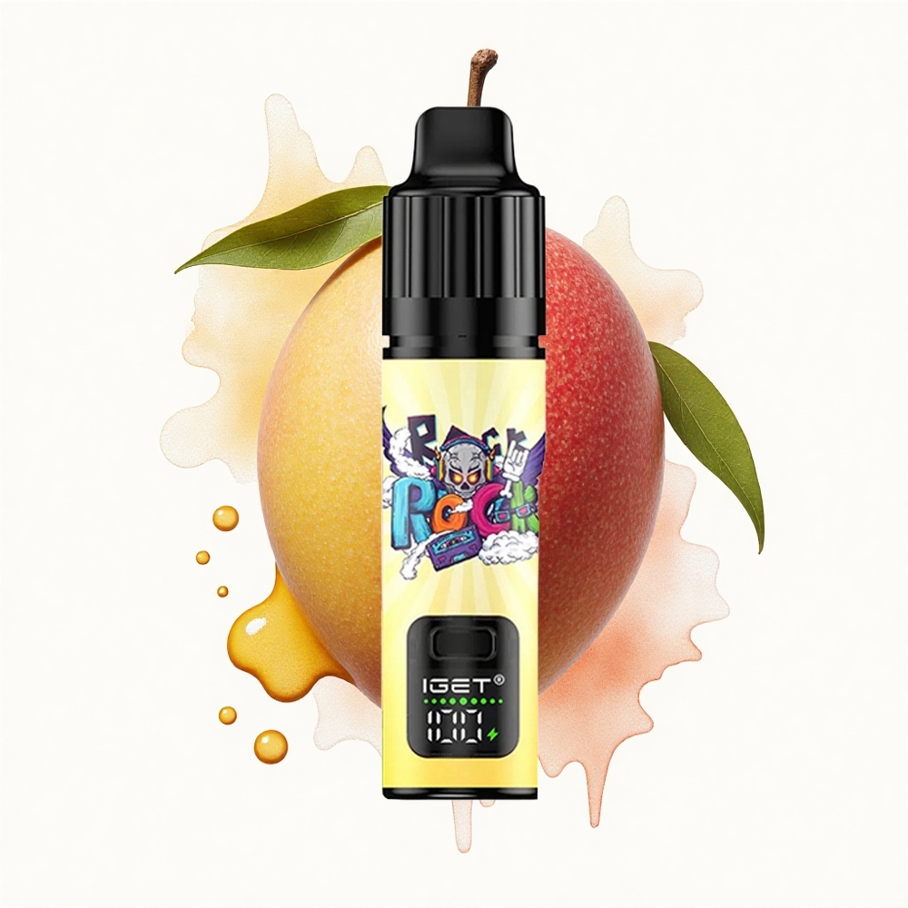 IGET BAR PLUS S3 POD 10000 Puffs Mango Monster Plus 5% 18ml 1.0 Ohm