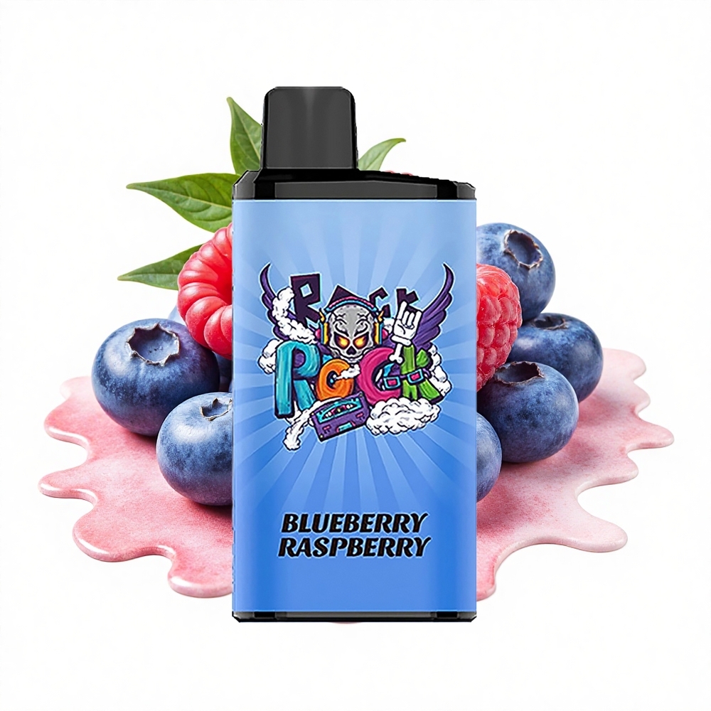 IGET Bar Pro 10000 Puffs Blaubeere Himbeere 2000 mAh Mesh Coil