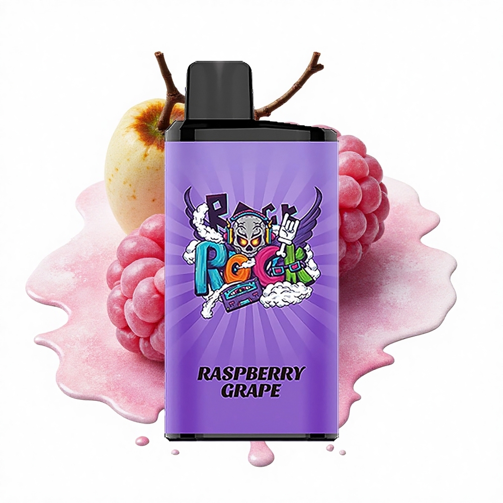 IGET Bar Pro 10000 Puffs Himbeer-Traube 2000 mAh Mesh