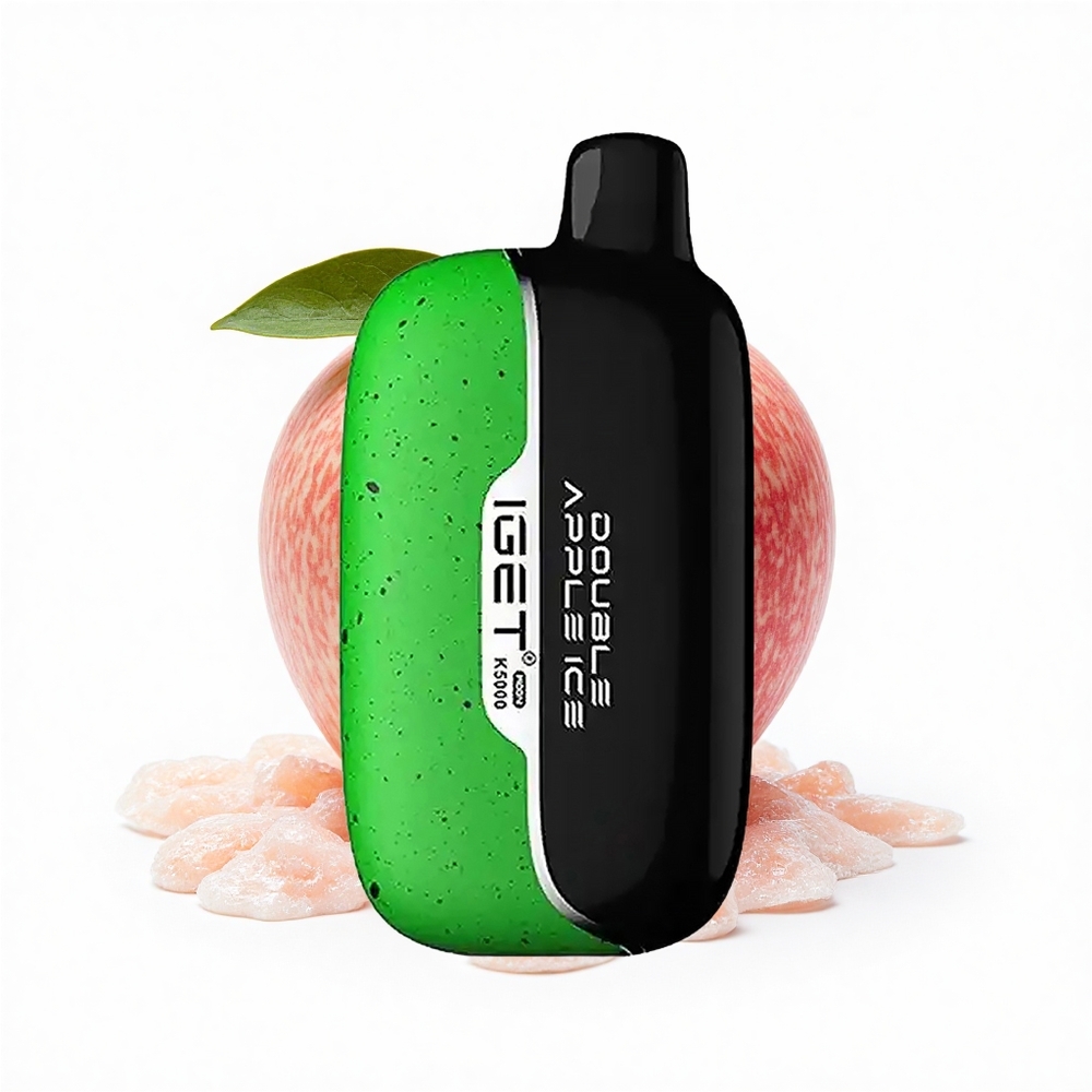 IGET Moon K5000 Puffs Doppelapfel Eis 5000 Puffs 81.5g