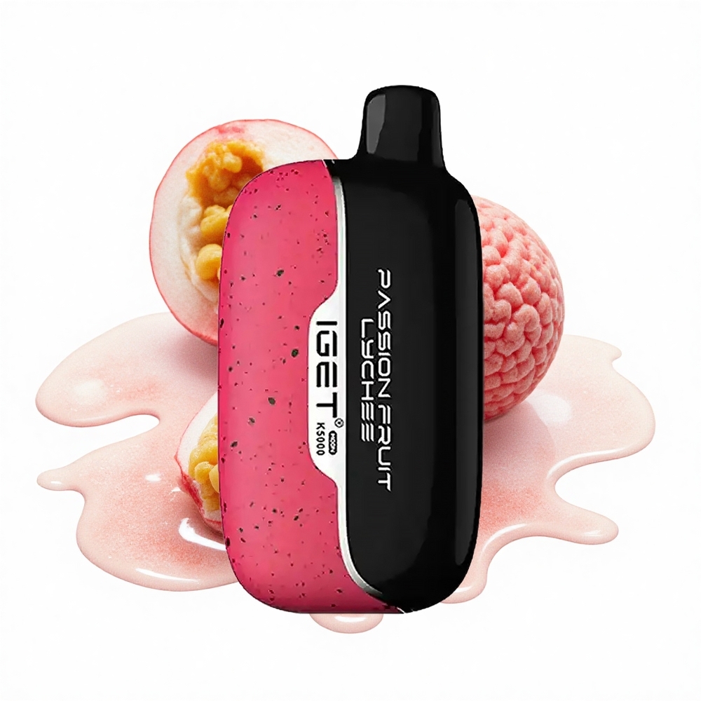 IGET Moon K5000 Puffs Leidenschaftliche Litschi PC 1.35 Ohm Mesh