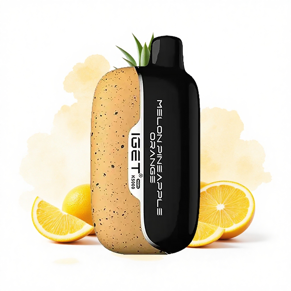 IGET Moon K5000 Puffs Melone Ananas Orange PC 5000 Puffs 49,5 mm