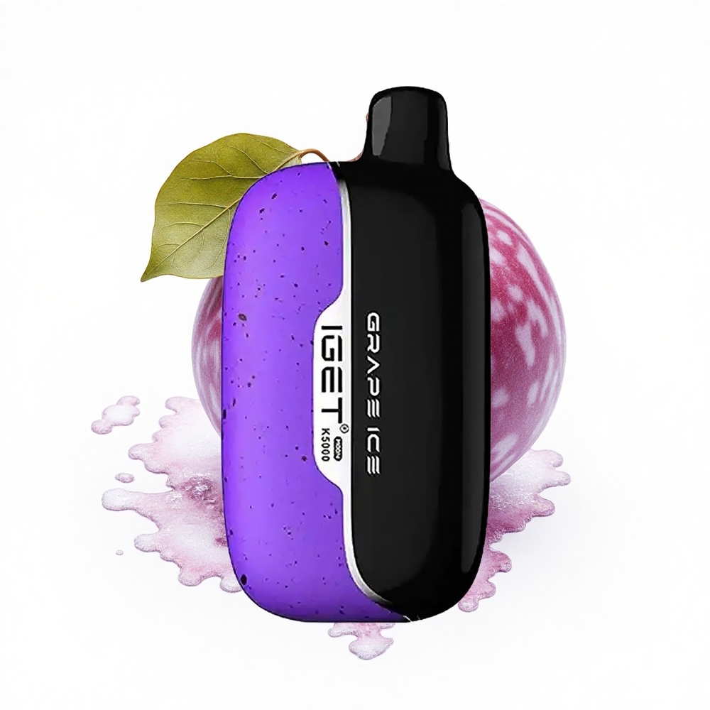 IGET Moon K5000 Puffs Trauben-Eis PC 1.35 Ohm Mesh
