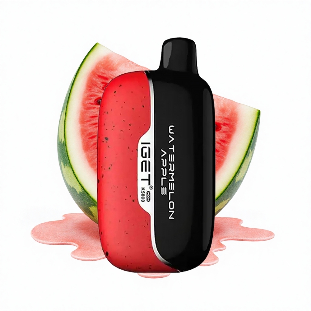IGET Moon K5000 Puffs Wassermelone Apfel 5000 Puffs PC Mesh